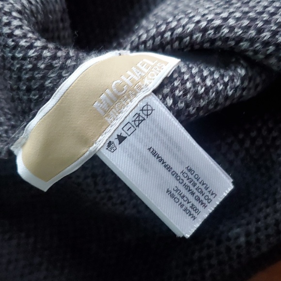 MK Dip Dye Leopard Cuff Hat - Picture 6 of 7